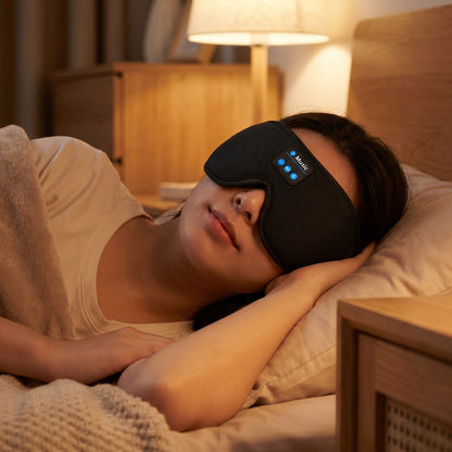 Blent10 3D Bluetooth Sleep Mask Stereo Music Eye Mask