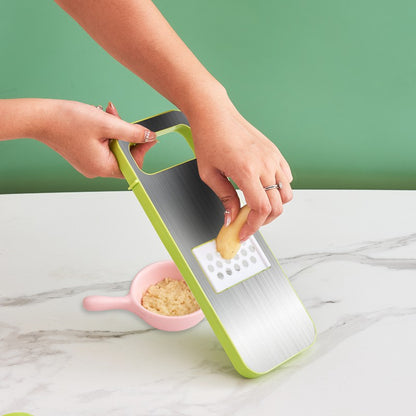 Blent10 stainless steel vegetable cutter and grater for multi-function kitchen food preparation