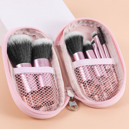 Blent10 makeup brush set for blush, foundation, and eye makeup application