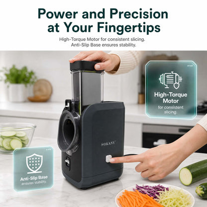 Blent10 easy-to-clean 6-in-1 food chopper for convenient kitchen ingredient preparation