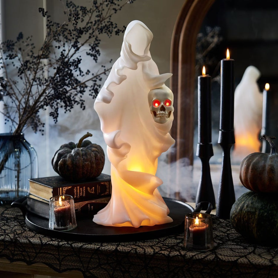 Blent10 Ghost Figurine &amp; Skeleton Halloween DecorationBlent10 Ghost Figurine Halloween Decoration