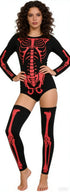 Blent10 Halloween skeleton ghost costume outfit for masquerade parties