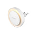 Blent10 light sensor plug-in LED night light for bedroom and hallway illumination