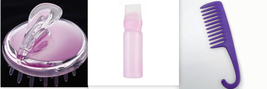 Blent10 silicone scalp massage brush for shampooing, scalp cleansing, and hair care