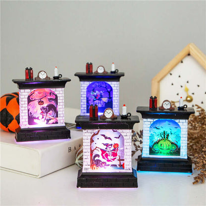Blent10 Halloween Pumpkin LED Lantern