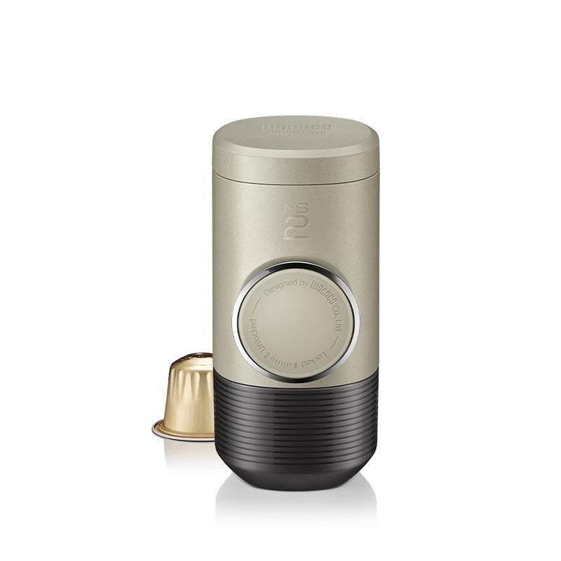 Blent10 manual espresso portable capsule coffee machine for travel and everyday coffee preparation