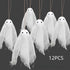 Blent10 White Ghost Mesh Hanging Halloween Decoration