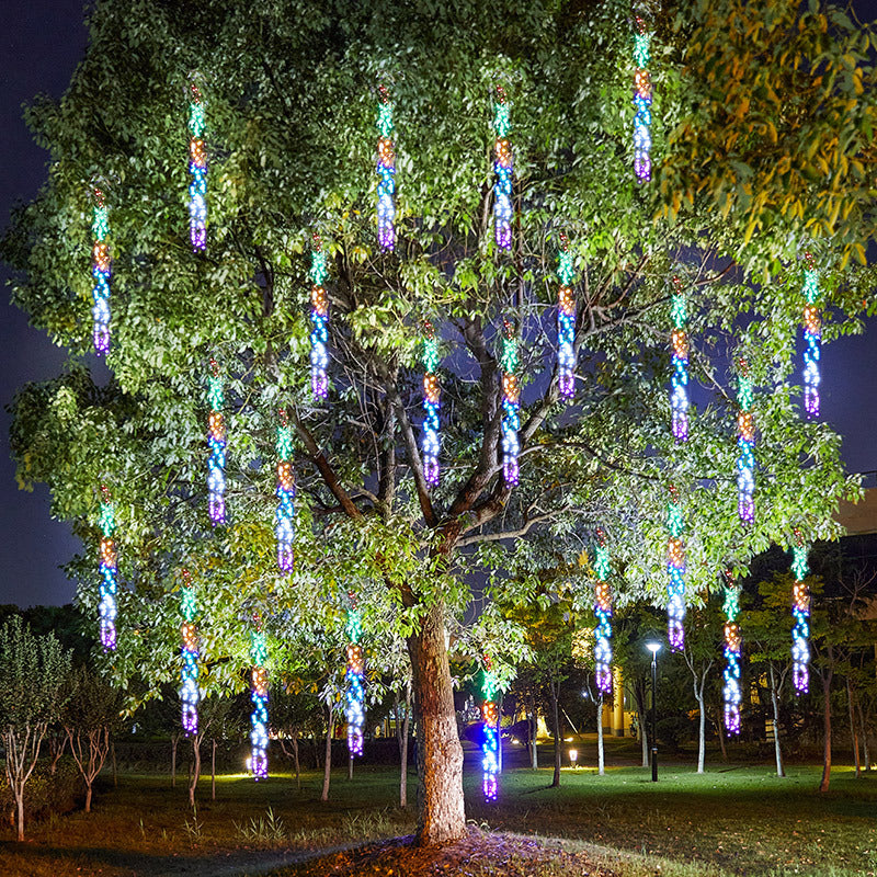 LED meteor firecracker lights