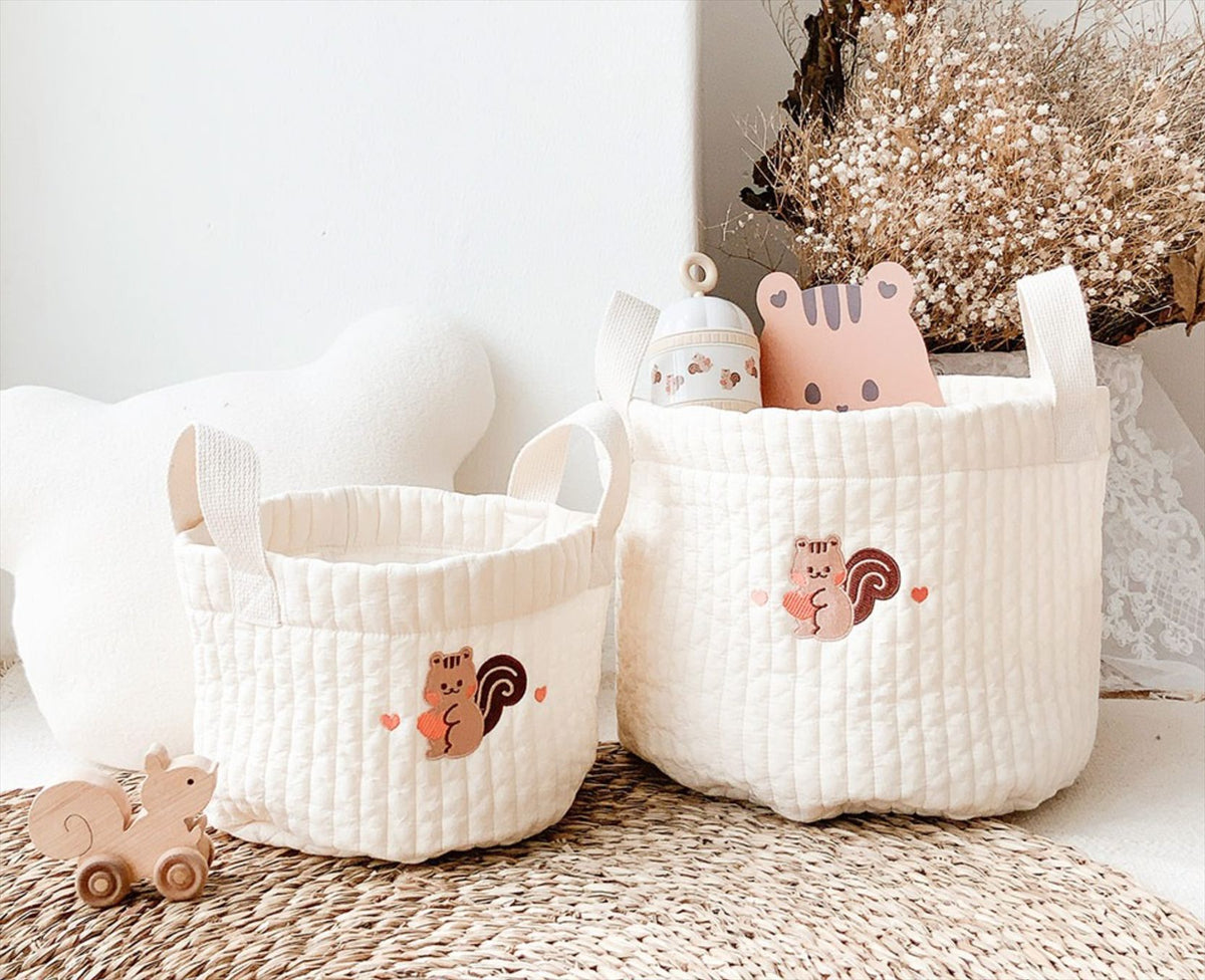 Blent10 toy organizer storage bag for bedding, stuffed toys, and household essentials