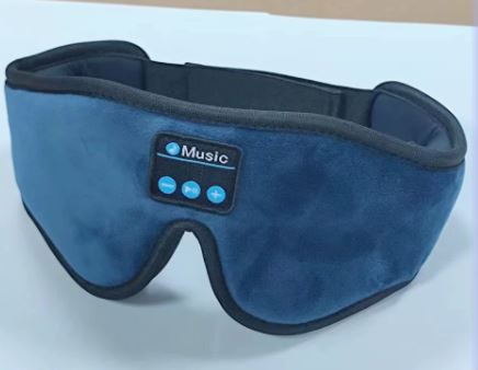 Blent10 3D Bluetooth sleep mask with wireless stereo audio for relaxation