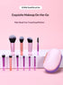 Blent10 makeup brush set for blush, foundation, and eye makeup application