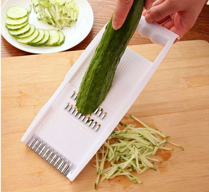 Blent10 stainless steel vegetable cutter and grater for multi-function kitchen food preparation